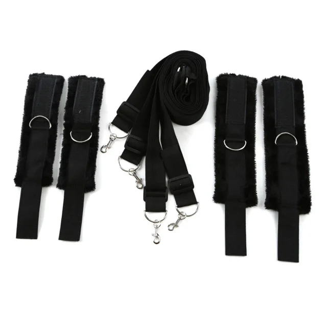 Under Bed Restraint Fetish Bondage Restraints Slave Bed Restraints Products Hand cuffs Toys for Couples