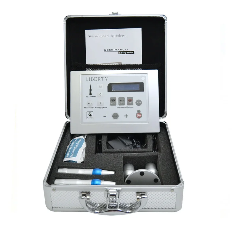 Liberty Permanent Makeup Tattoo Machine  Electric Digital Eyebrow Tattoo Machine Pen With  Panel
