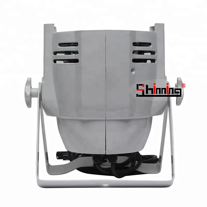 Lighting DJ White Housing LED Par Can Nightclub Show Wash 54Pcs 3W RGBW Par Light