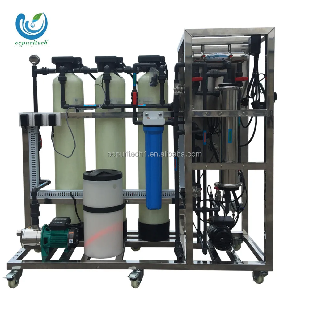 125LPH Small Reverse Osmosis Water Treatment Plant Machine Water Treatment And Bottling Plants For Sale