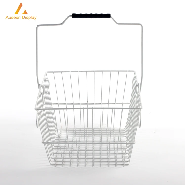 
Modern design metal wire shopping basket for supermarkets and retails/handy basket case/ 