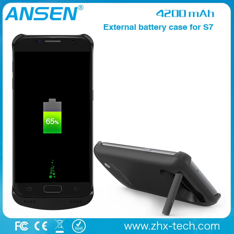 в сша оптовая торговля внешний аккумулятор 4200 мач батареи телефона банка Samsung S7 S7 края беспроводного зарядного устройства