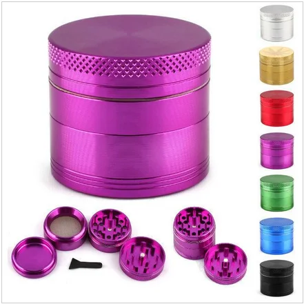 2016 Aluminum Electric torch shape Grinder Crusher Herb Spice Smoke Grinders click n vape herb grinder Crusher