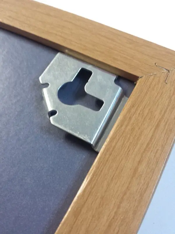 45x60cm Wood frame natural cork sheet cork notice board