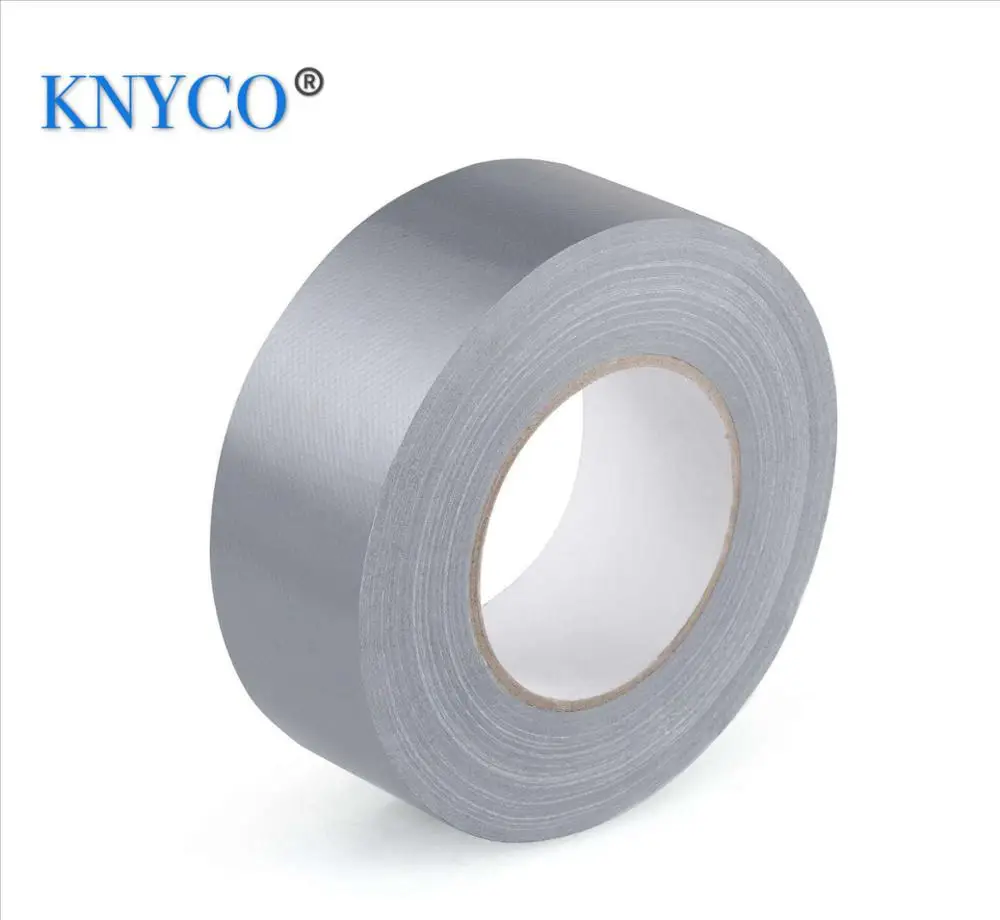 New material heavy duty silver cloth duck tape for pipe wrapping and waterproof