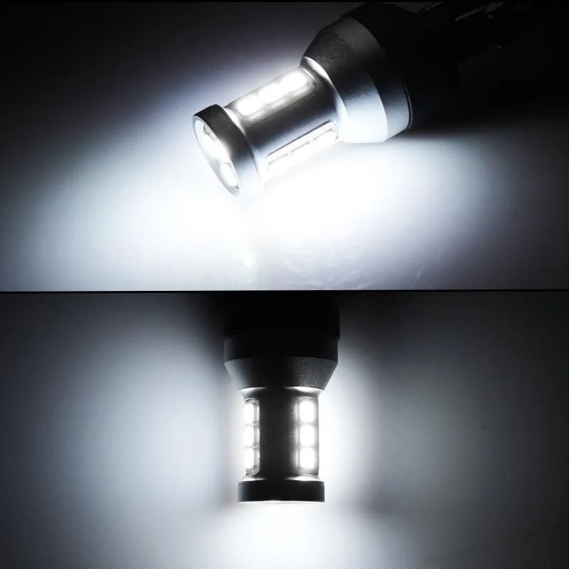 
7443 Strobe Flashing Featured Red 1157 3157 T20 LED Replacement Bulbs For Car Brake Tail Lights 