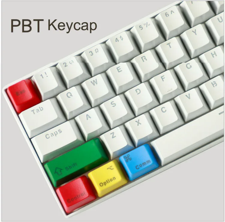 OEM/ODM customize Shenzhen Keyboard accessories Colorful PBT Keycap accept OEM with keycap puller
