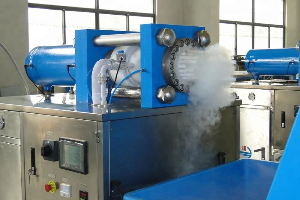 nugget icemaker/dry ice vending machine/nitrogen dry ice making machine