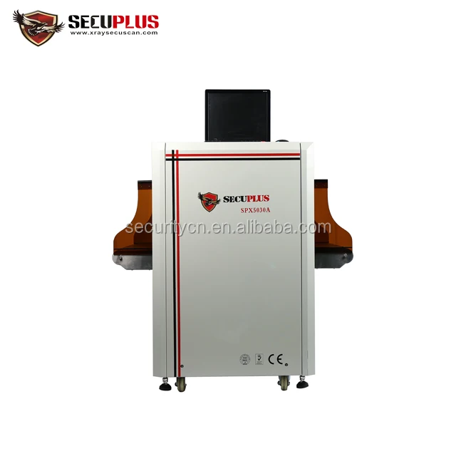 Single energy small parcel x ray baggage scanner for hotel, bank