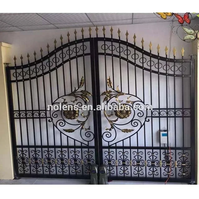 Beautiful Simple Wrought Iron Gate Models