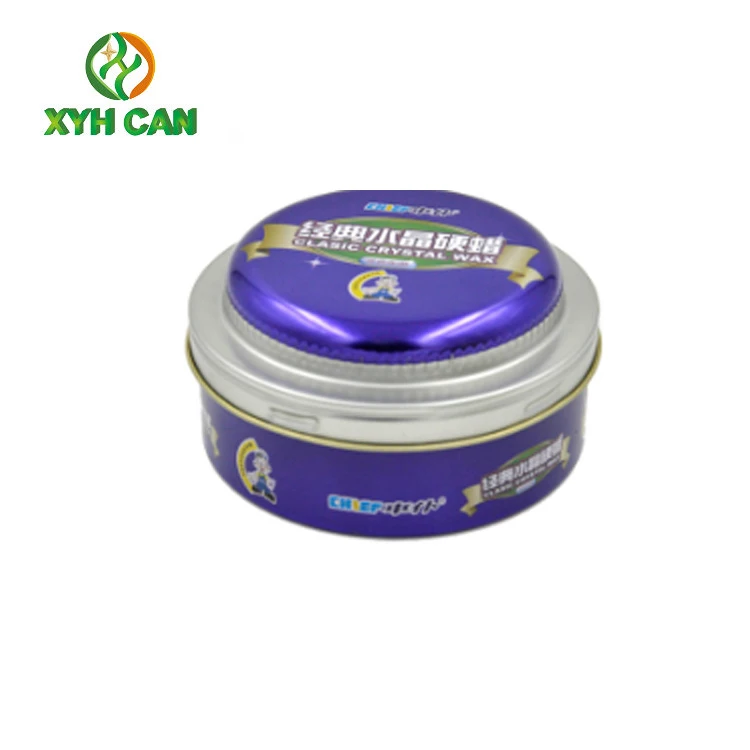 Factory Wholesale Car Round Metal Tin Cans