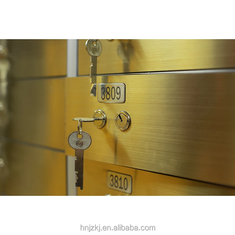 Direct manufacturer of 10mm steel sheet bank vault room safe deposit box safe deposit locker