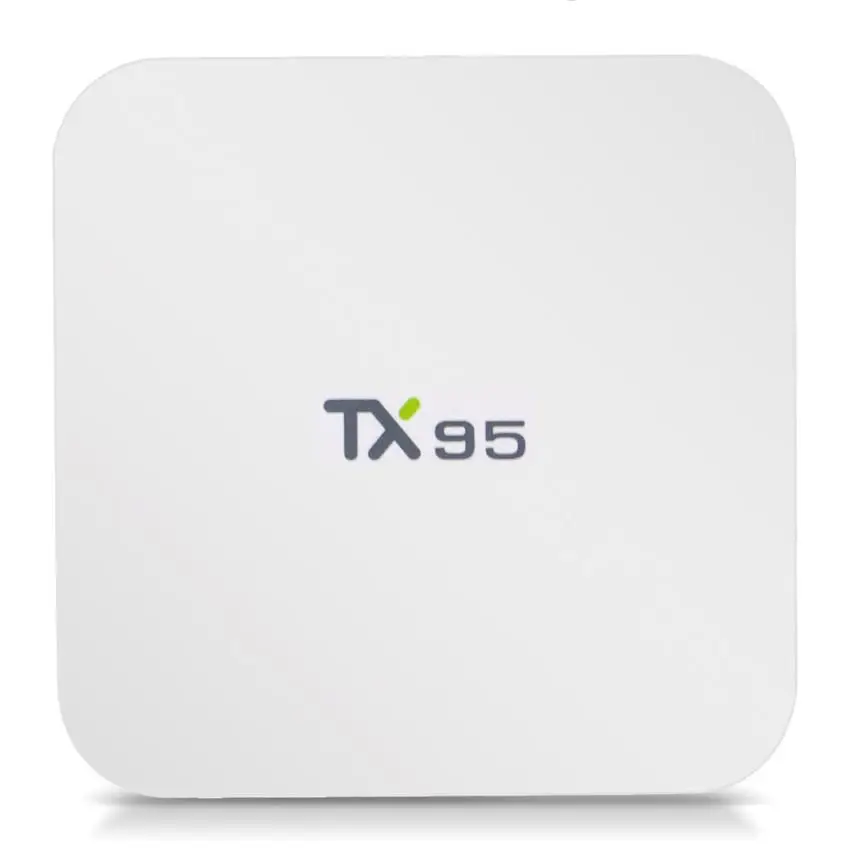 TX95 Android 6.0 Зефир TV Box S905x 2 ГБ Ram 16 ГБ Rom Dual Band Wi-Fi kodi16.1 смарт BT 4.1 Android TV Box TX95