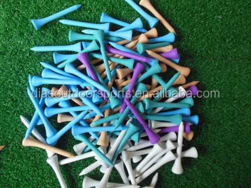 70 мм 2 3/4 дюйма дешевые деревянные Гольфы профессиональные Прочные натуральные деревянные