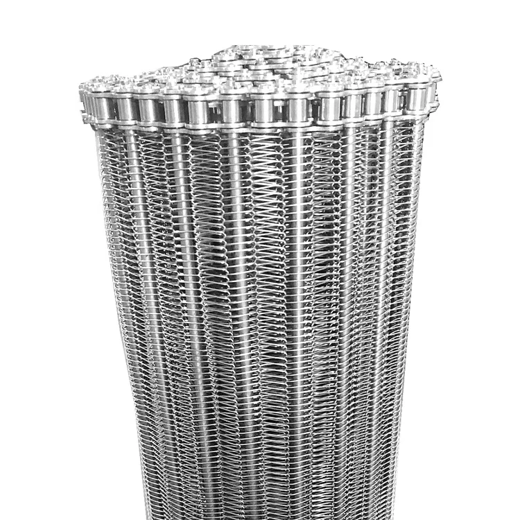 
Stainless Steel Chain Driven Mesh Belt Conveyor For Chestnuts Conveying 