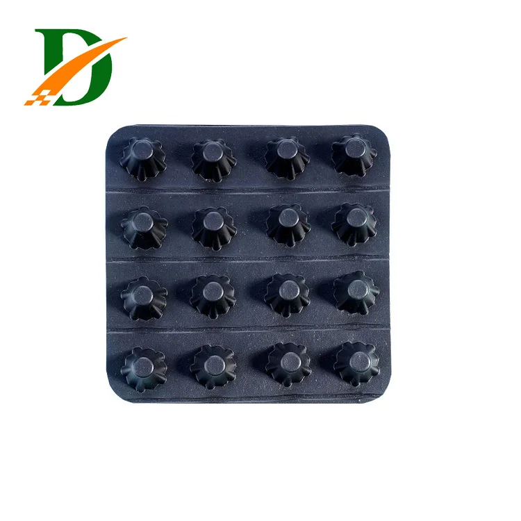 
China landscape drainage board 20mm dimple plastic drain board/dimple for garage projet and roof project 