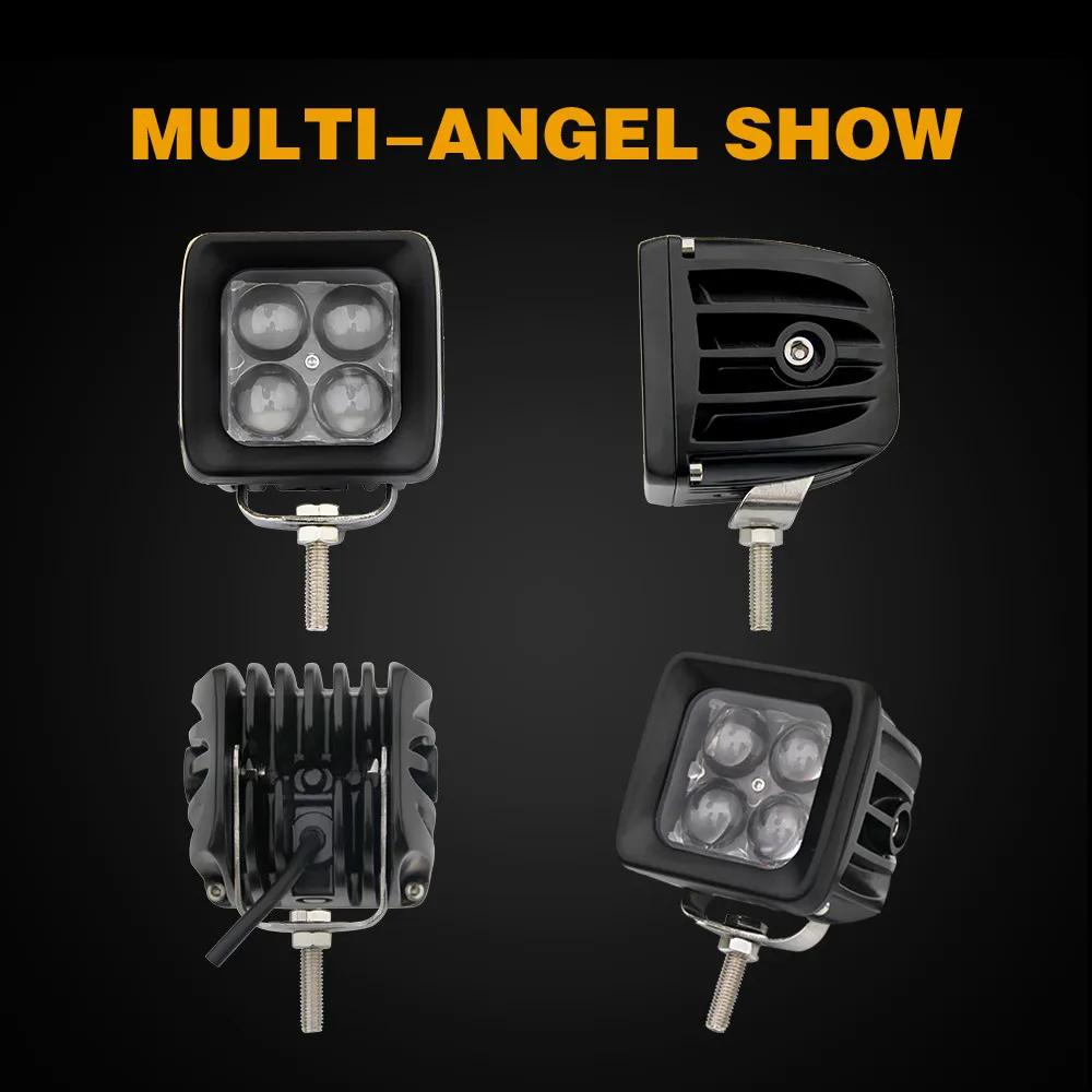 Wholesale Floodlight 3 Inch Waterproof 12V Car Led Work Light 12W