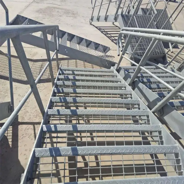 High quality galvanized outdoor metal spiral stairs