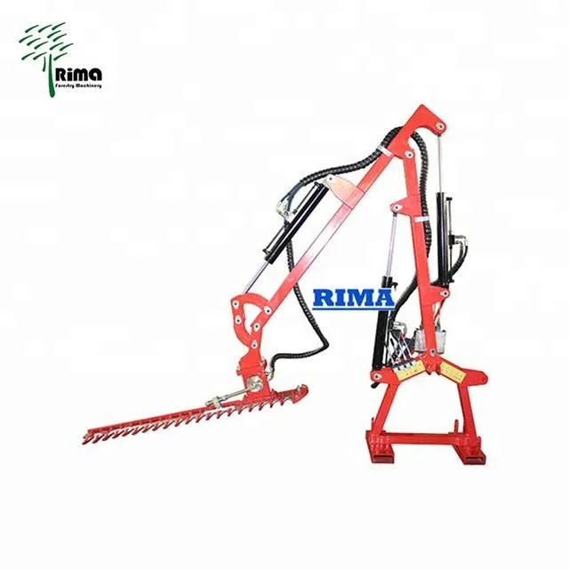 
hydraulic grass hedge trimmer for tractor 