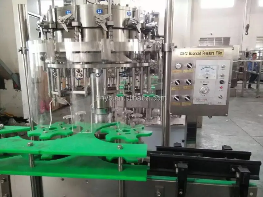 high quality small carbonated soft drink beverage filling line
