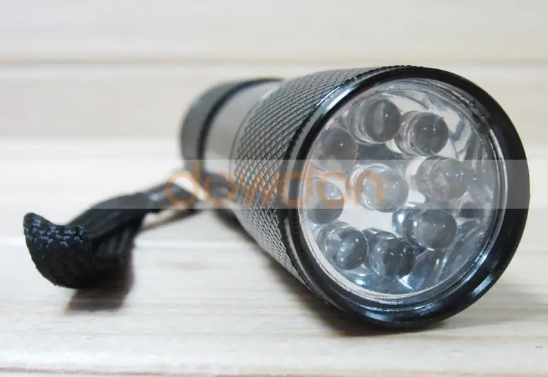 395-410nm 9 LED UV Torch Dog Urine Pet Stains Detector 9LED Purple Ultra Violet Light Aluminum Flashlight