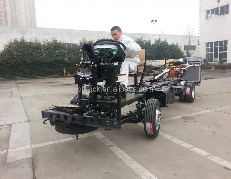 Diesel Engine Dongfeng Bus Chassis For Sale