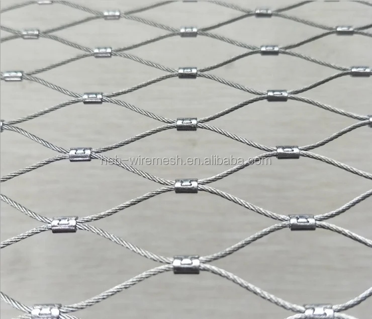 Stainless Steel Staircase Wire Rope Mesh/Cable Mesh for Balustrade