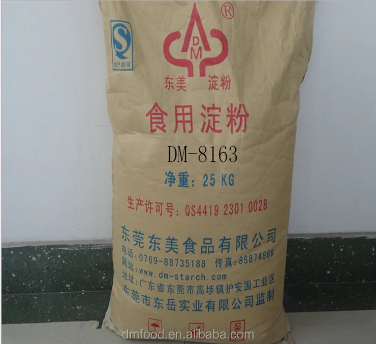 Модифицированный крахмал для текстильной/покрытие из Китая промышленного класса