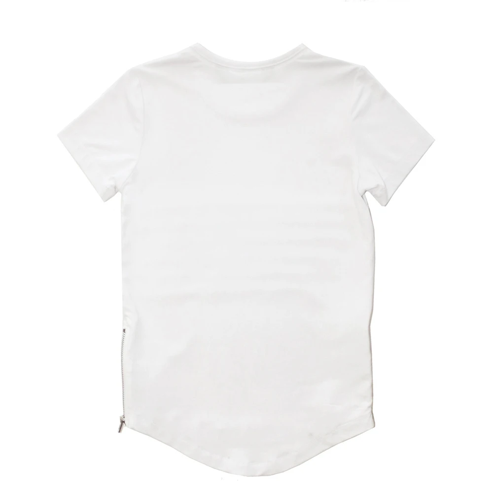 Hot Sale Original Summer Loose T-Shirts Baby Boys Slate Side Zip Tee