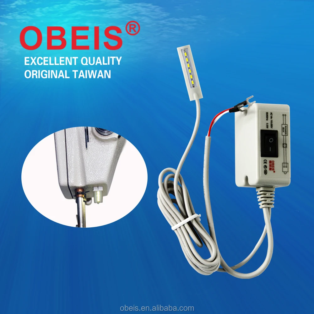 Промышленные Швейные Вагон AC110-220V 6 Шт. Витые Бусины С Магнитным Основанием Свет Швейная Машина Для Брата