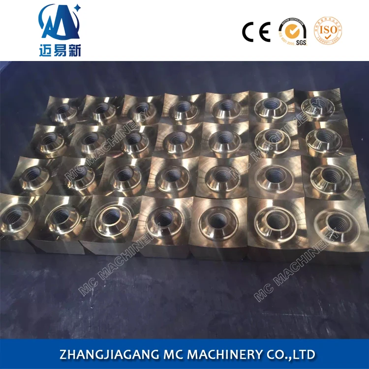 Single Shaft Shredder blades and Knives