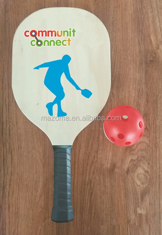 
Premium sports wood pickleball paddle 