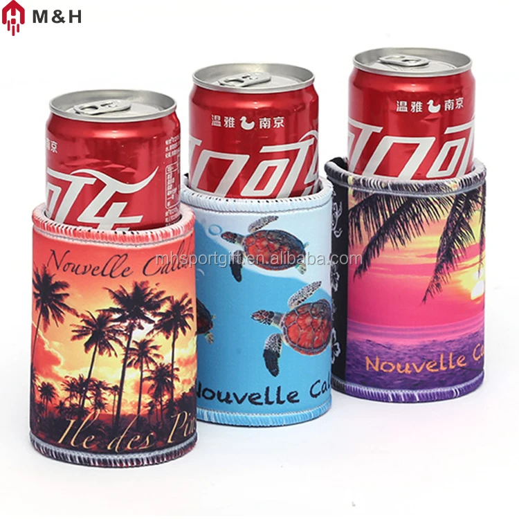 
OEM quality sublimation stubby holder stubby cooler with stitched on top and bottom 