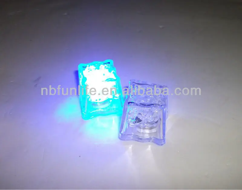 
Ice cube with LED light 