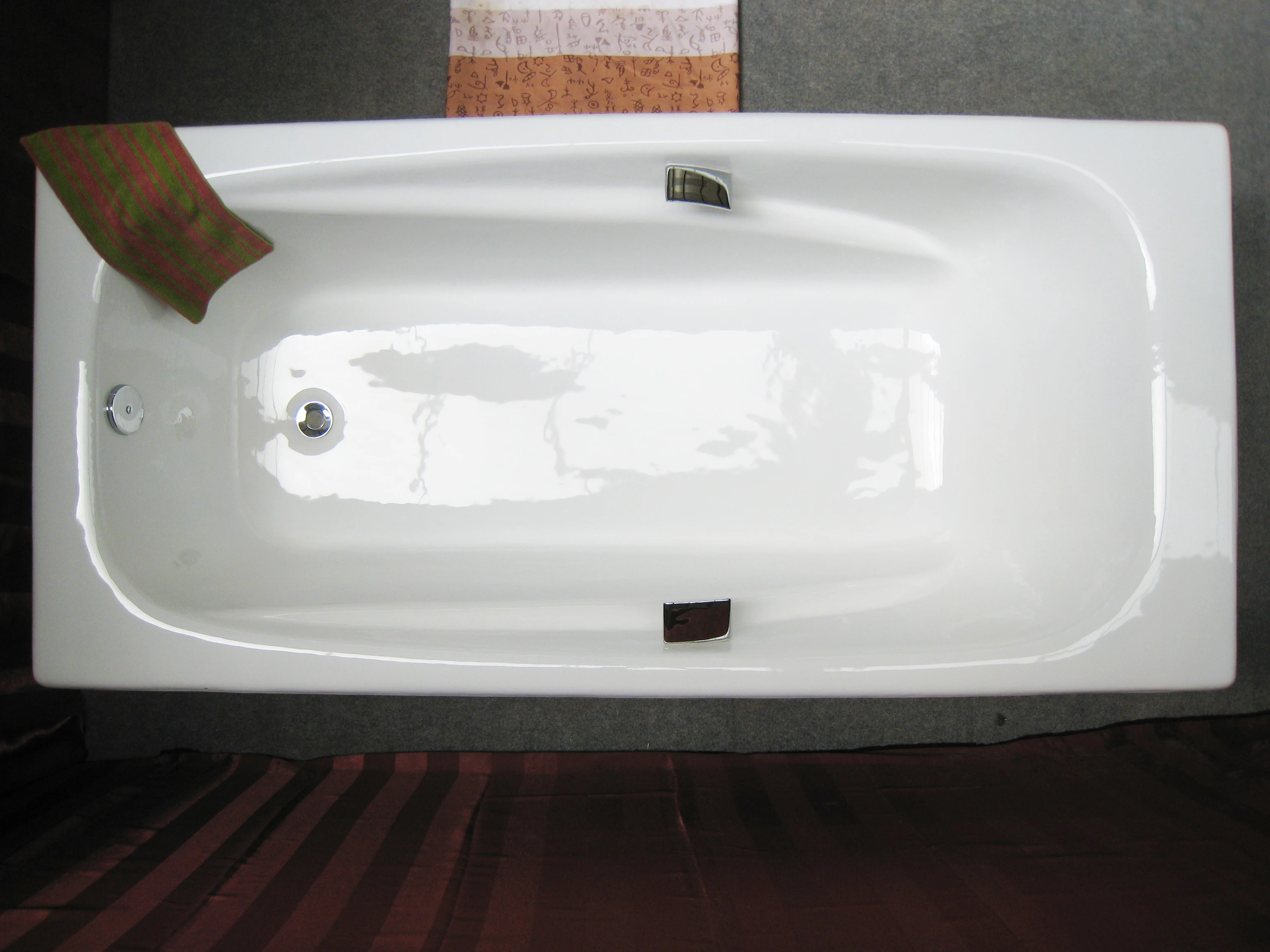 
NH-001 built in enameled cast iron bath tubs for Project 