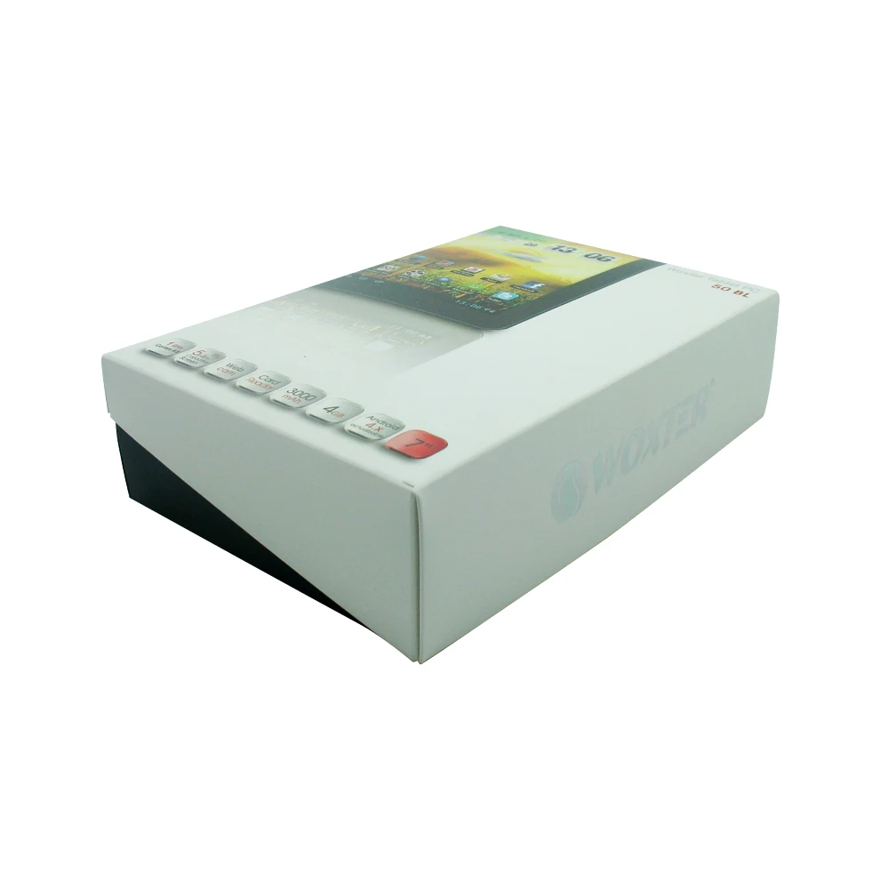 Custom logo matte black corrugated shipping box