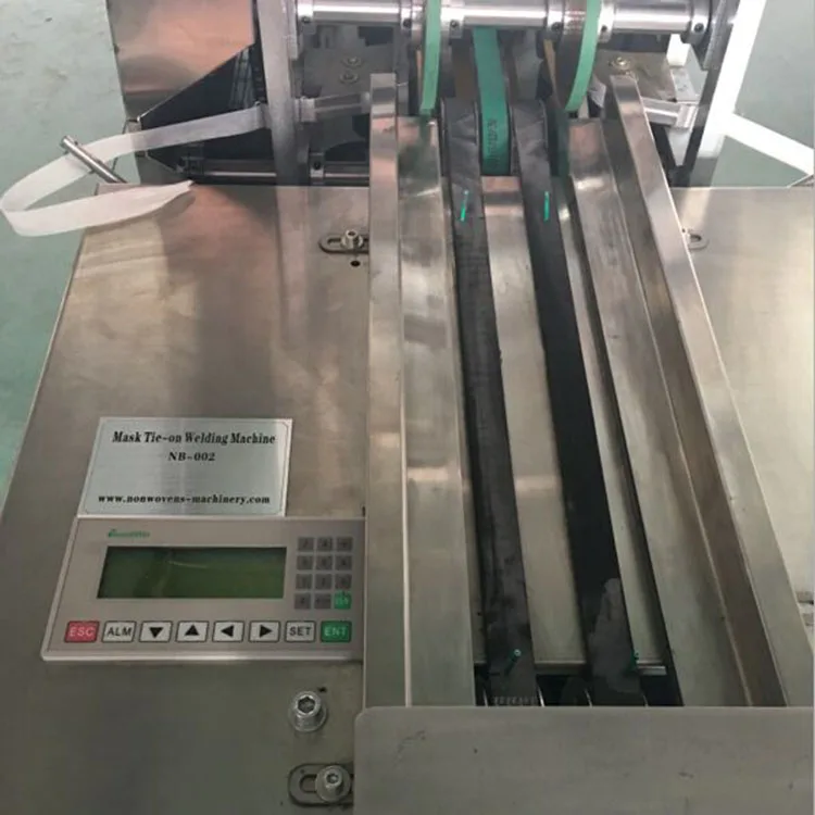 
Full automatic mask tie on welding machine with automatically cut 