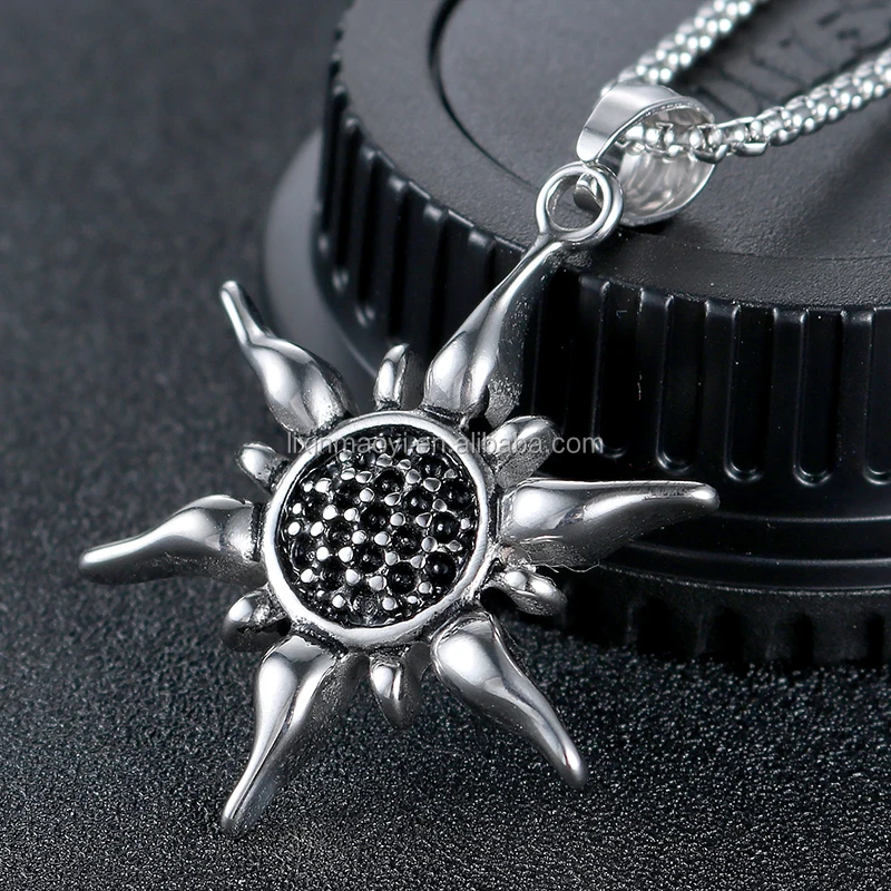 DongGuan Lixin новый стиль модная нержавеющая сталь круглая форма с буквой и крестом подвеска IP золотой