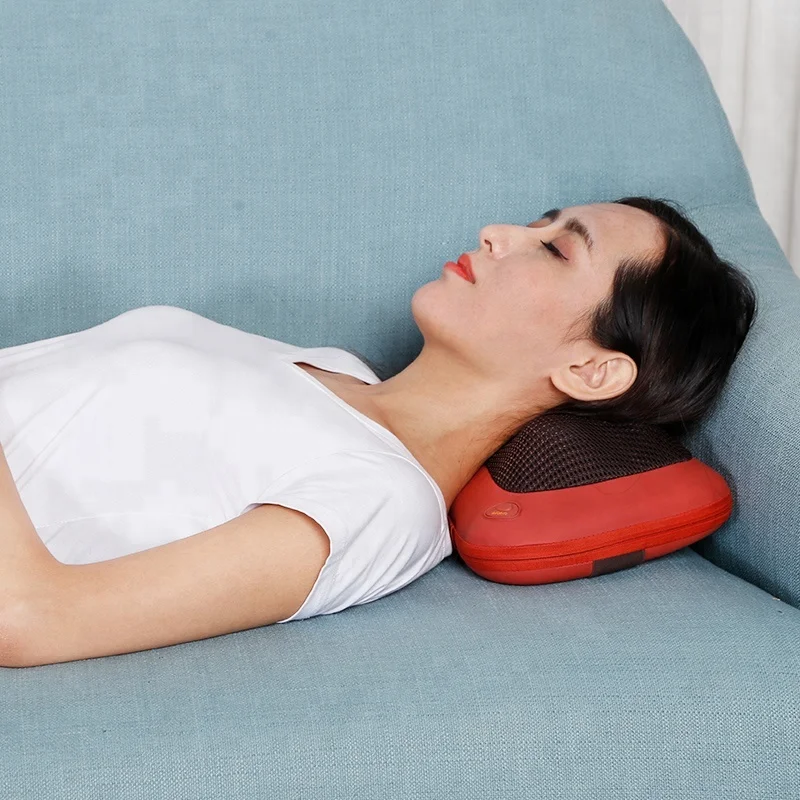 
Neck Massage Pillow Shiatsu Deep Kneading Shoulder Back and Foot Massager with Heat-Relaxation Gifts 