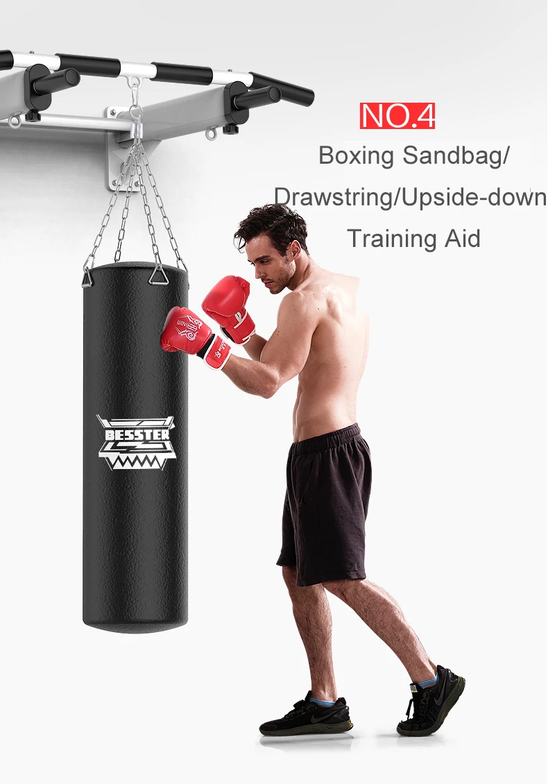 Gym equipment Horizontal Bar Door Wall Mount  Pull Up Bar Wall Chin Up Bar Fitness sports