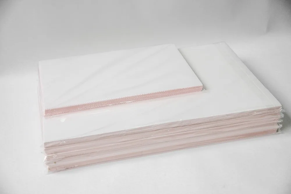 
Hot sell 120g 100g 8.5x11 sheet no butcher with full ink release sublimation paper 