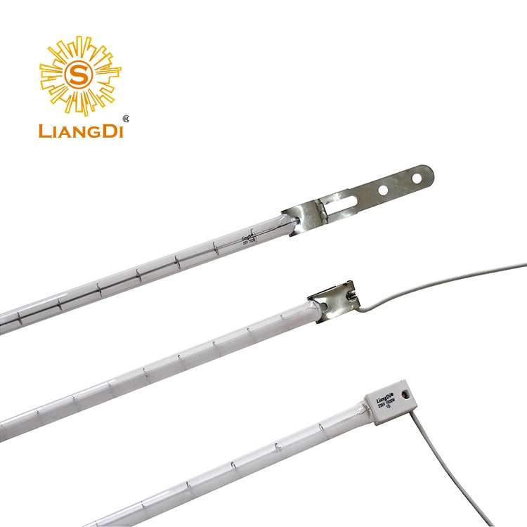 Waterproof Quartz Halogen Infrared White Reflector Heater Lamp