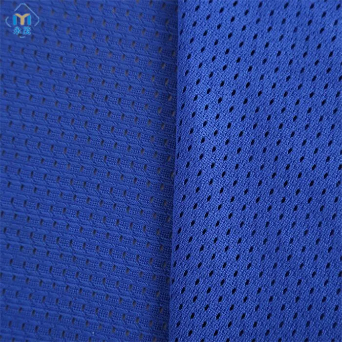 
Huzhou tricot 100% polyester mesh fabric for garment 