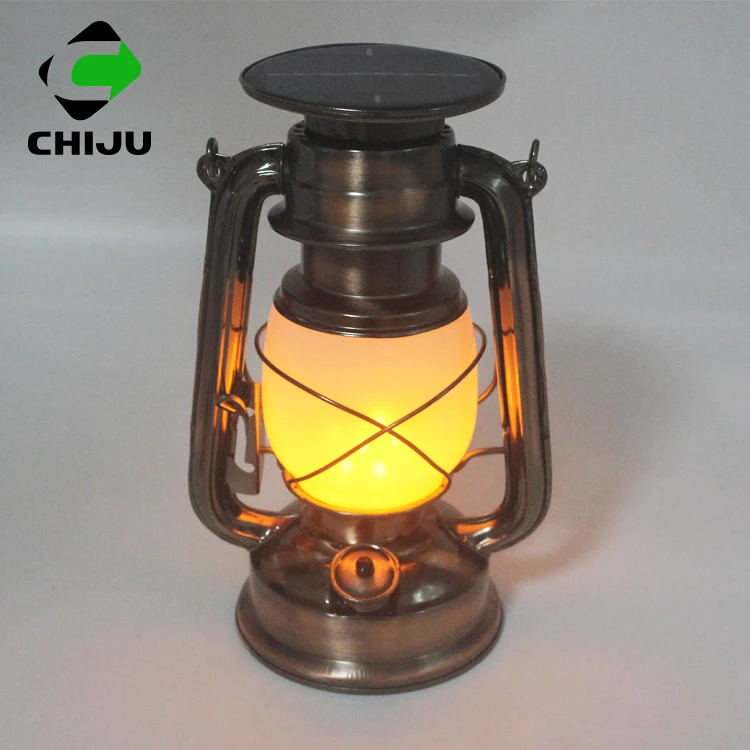 
New arrival portable home decorative antique rechargeable LED camping lantern 