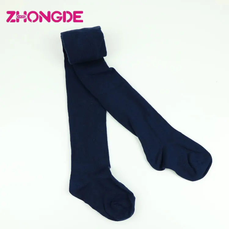 Best selling high quality infant footless knitting tights