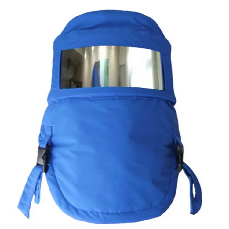 Liquid Nitrogen Cryogenic Protective  helmet  Cryoprotector helmet