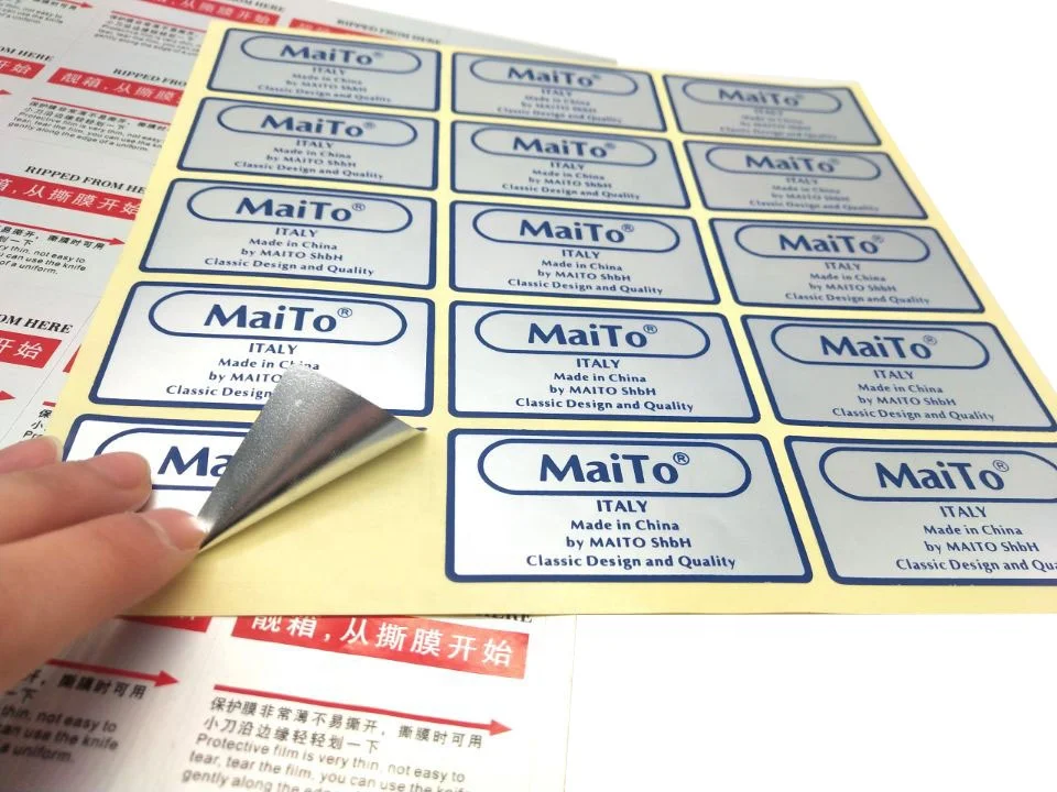 
Wholesale custom logo printing adhesive label sticker 