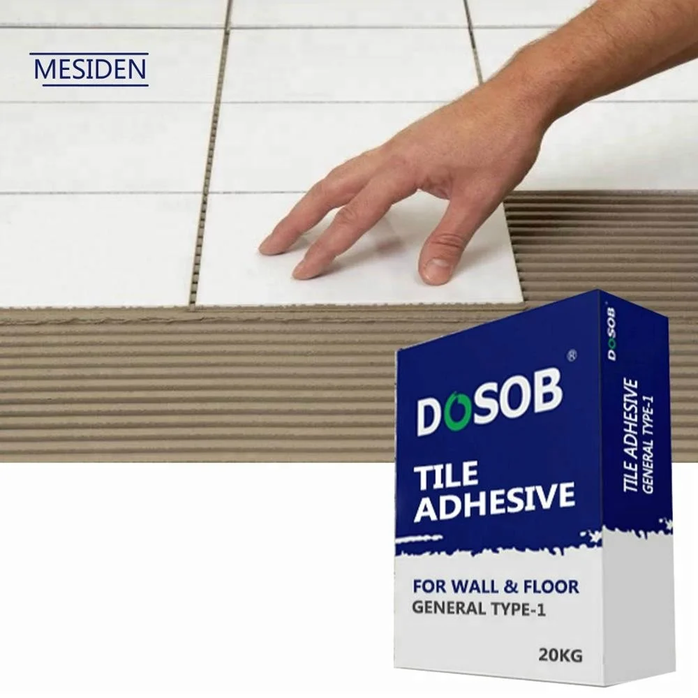 
Factory Price Construction Chemicals Cement Based Tile Adhesive C2TE High Bonding Fast Setting for Walls 