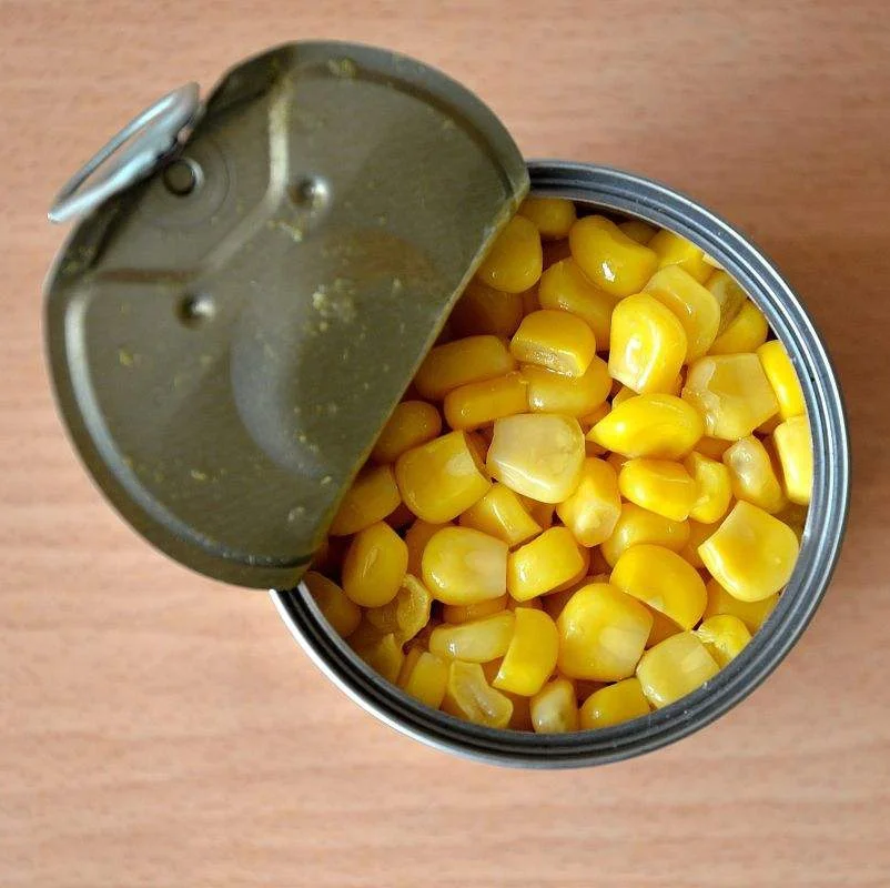 
EOE Lid 800/400g canned sweet corn 
