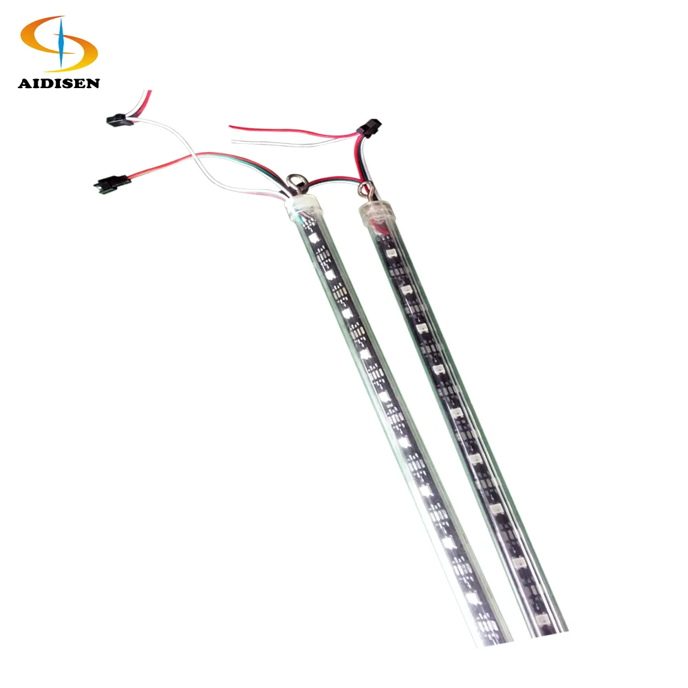 Nightclub lighting meteor shower rain light double side led meteor shower light